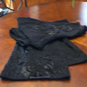 Retro Lace Bell Bottoms